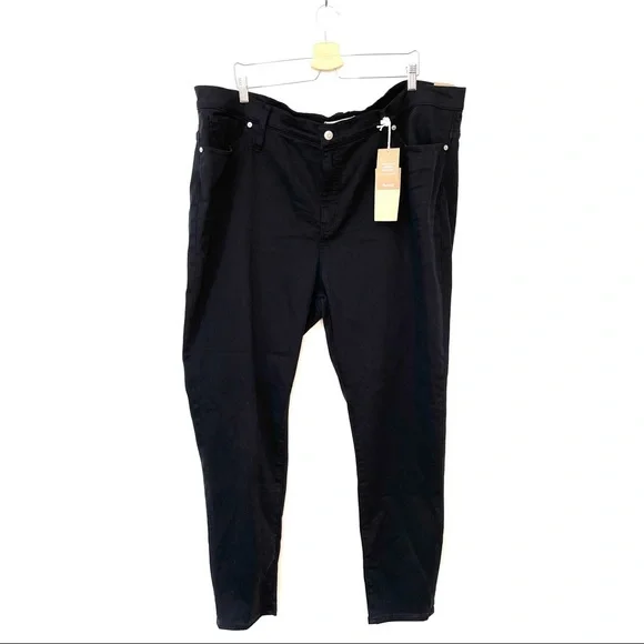 MadewellBlack 9” High Rise Skinny Jeans